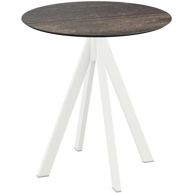 Inklapbare Tafel | INFINITY | HPL/RVS | Houtlook Blad | Wit, Articles professionnels, Horeca | Équipement de cuisine, Envoi