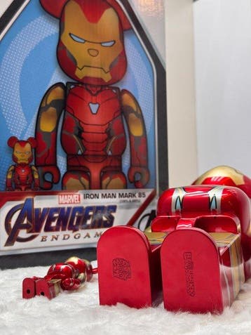 Medicom Toy - BE@RBRICK 400% & 100% Iron Man Mark 85