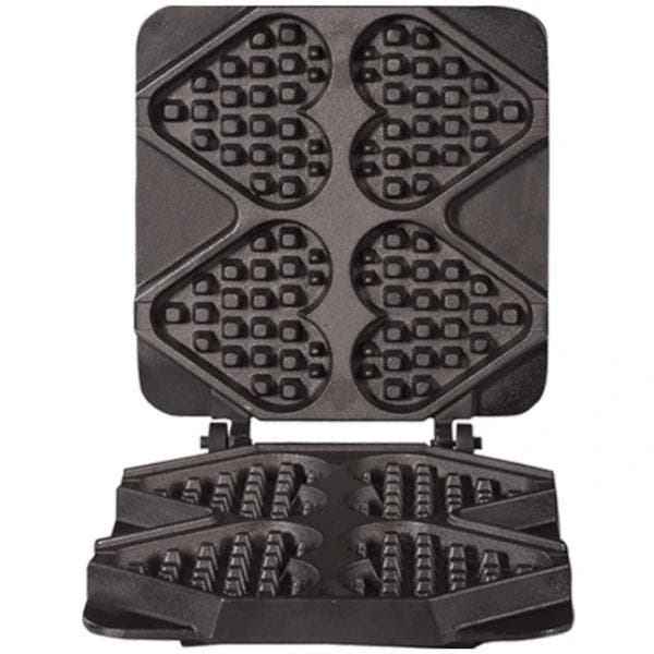 Wisselplaten | TIAMO | Hartvormige Wafels (132x125x24mm) |, Articles professionnels, Horeca | Équipement de cuisine, Envoi