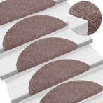 vidaXL Trapmatten Zelfklevend 10 stuks 65x21x4 cm lichtbruin, Verzenden