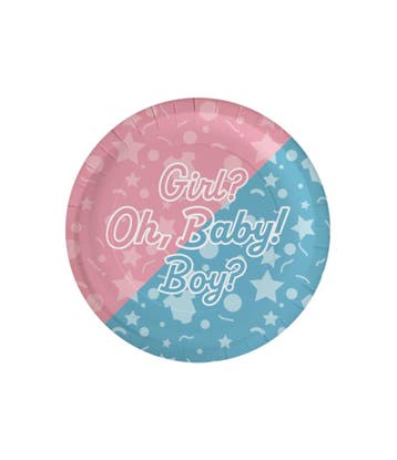 Plates Gender reveal, Verzenden
