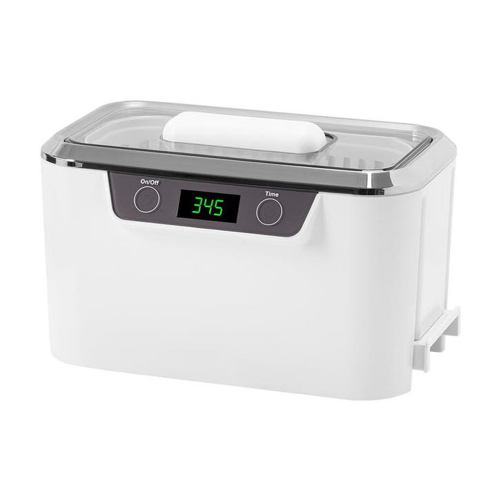 Ultrasoon Reiniger – 0,8 Liter, RVS Tank en Digitale Timer, Handtassen en Accessoires, Uiterlijk | Haarverzorging, Nieuw, Verzenden