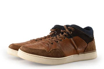 Bullboxer Sneakers in maat 44 Cognac, Kleding | Heren, Schoenen, Overige kleuren, Verzenden, Zo goed als nieuw, Sneakers
