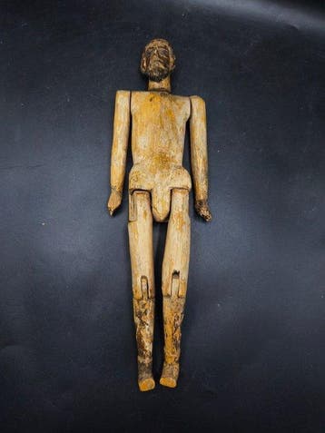 Beeldje - San Nicola - Hout, Antiek en Kunst