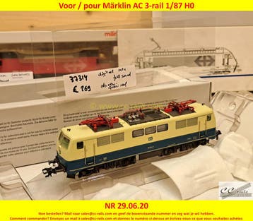 Märklin matériel échelle H0 1/87 locomotives, wagons, rails, Ophalen of Verzenden