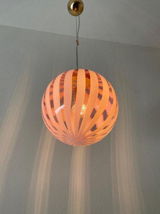 Dante Interior - Plafondlamp - COLLECTIE TRASPARENZE ROZE, Antiek en Kunst, Kunst | Designobjecten