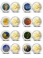 Europe. 2 Euro Various Years Vincent Van Gogh serie 1 (8, Postzegels en Munten