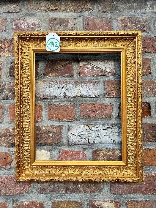 Lijst - 142. Antieke goud vergulde schilderijlijst. Voor, Antiquités & Art, Curiosités & Brocante