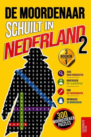 De Moordenaar Schuilt In Nederland 2 | Clevergate Press, Boeken, Verzenden, Nieuw, Clevergate Press