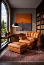 Poltrona Frau - Fauteuil (2) - Chester - Cuir, Antiquités & Art