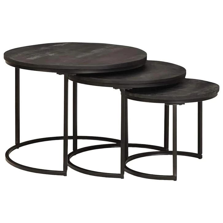 Nesttafels 3-delig | Tweede kansje | OP = OP (salontafels), Huis en Inrichting, Tafels | Salontafels, 50 tot 100 cm, 50 tot 100 cm