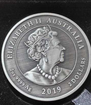 Australië. 2 Dollars 2019, Queen Victoria 200th Anniversary,