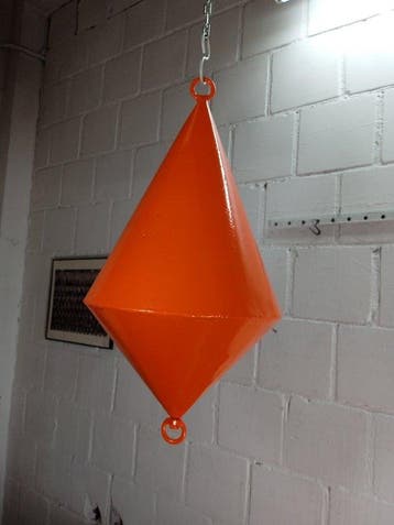 Maritieme objecten - Staal- Vintage Navigatieboei
