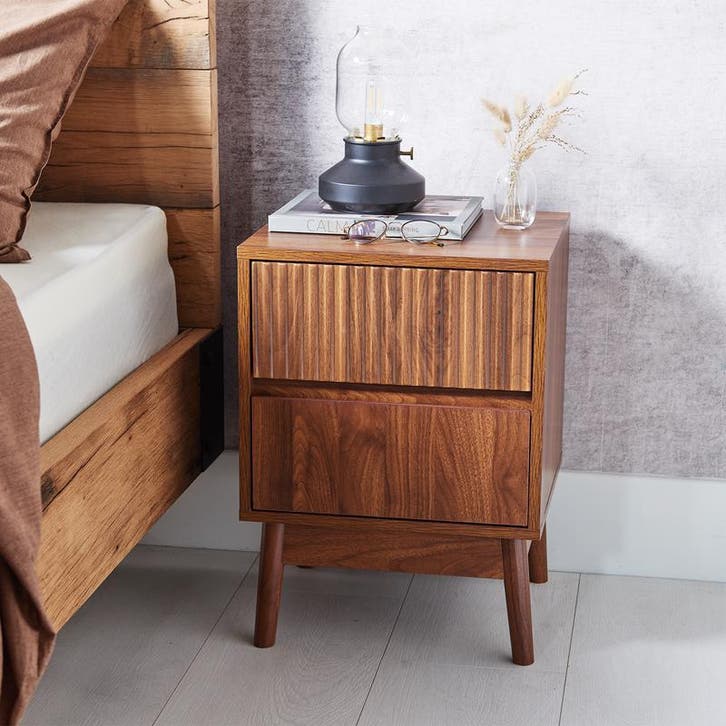 Table de chevet avec tiroirs - 35 x 40 x 55 cm, Huis en Inrichting, Woonaccessoires | Overige, Verzenden