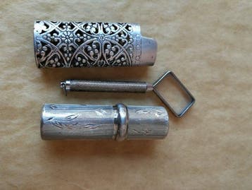 Ensemble de toilette (3) - Argent
