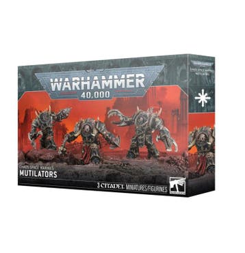 Chaos Space Marines Mutilators (Warhammer nieuw), Hobby en Vrije tijd, Wargaming, Ophalen of Verzenden, Nieuw