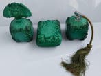 Art Nouveau Toiletset - Curt Schlevogt - Vetro, Antiek en Kunst