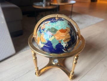 Globe with armillary sphere, Celestial library globe -