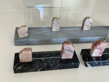 Prachtige Art Deco fotolijsten gemaakt van verschillende