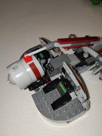 Lego Set - 8091 - Star Wars - Republic swamp speeder, Nieuw