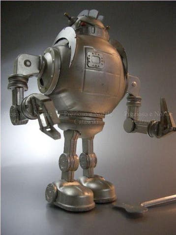Schylling - Jouet en étain - wind up tin robot - Zathura -