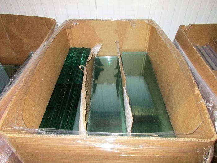 Glas schappen, B100 x D23cm, glas legborden, glazen, Zakelijke goederen, Kantoor en Winkelinrichting | Kantoorartikelen