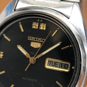 Seiko - Seiko 5 Automatic Day-Date - Zonder minimumprijs -