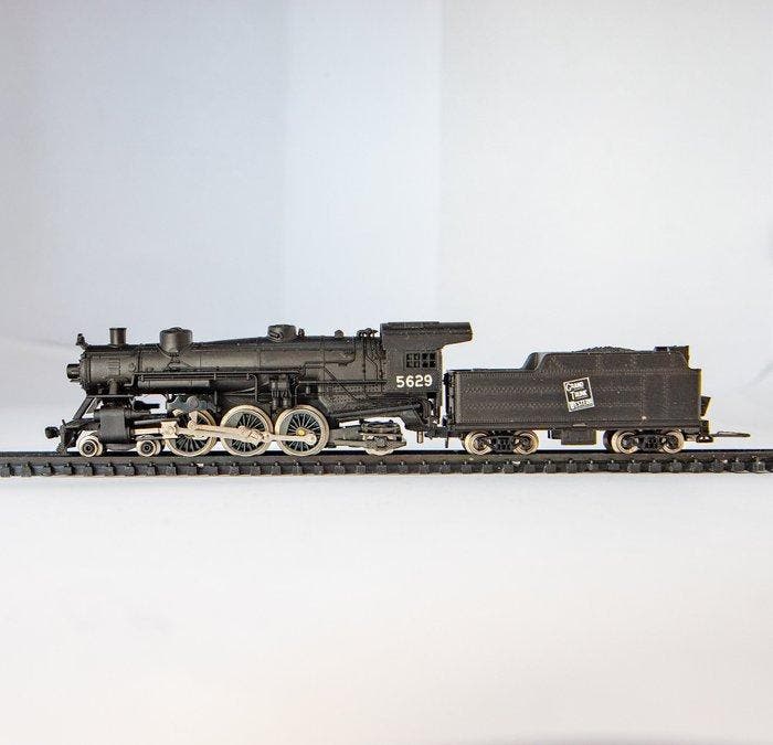 Atlas N - 2117 - Stoomlocomotief met tender (1) -, Hobby en Vrije tijd, Modeltreinen | N-Spoor