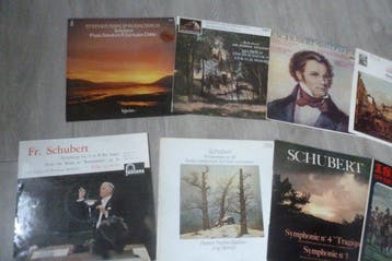 Franz Schubert - Romantic Classical lot - 18 x albums -
