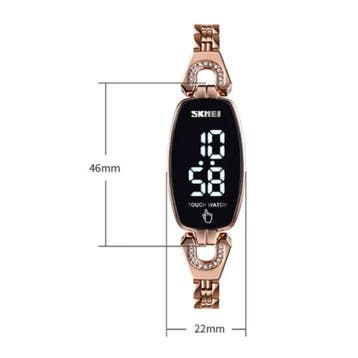 Diamant Horloge voor Vrouwen - Digitaal LED Uurwerk Touch, Verzenden