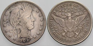 Quarter 1902 O Vereinigte Staaten von Amerika, Verzenden