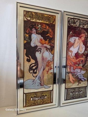 Alphonse Mucha (1860-1939), after - Les Saisons (Automne;