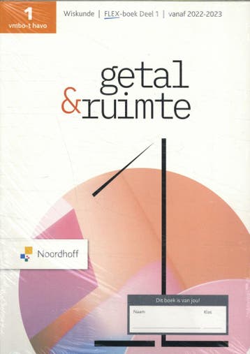 Getal & Ruimte 13e ed vmbo-gt/havo 1 FLEX leerboek 1+2, Verzenden, Zo goed als nieuw
