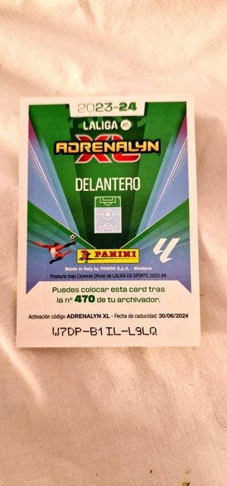 Panini - 1 Card - Adrenalyn XL Messi - Ronaldo Édition, Nieuw