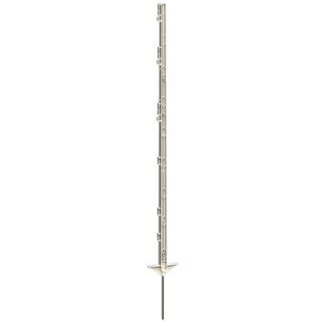 Classic kunststof paal wit 125cm (5 stuks)  ako - kerbl, Nieuw