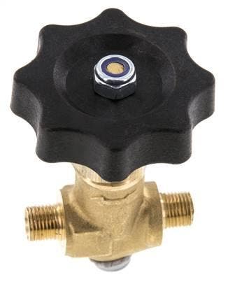 G 1/8 Robinet à boisseau sphérique laiton filetage mâle 40, Verzenden