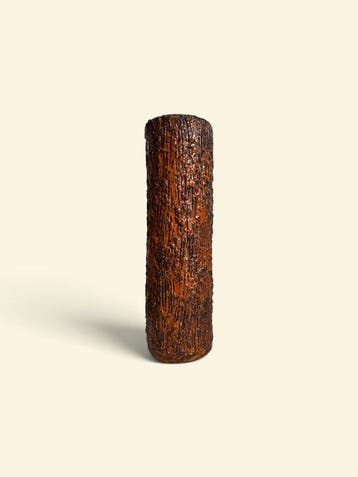 Vase - H. 37 cm - Faïence - Vintage Grote Fat Lava, Antiquités & Art