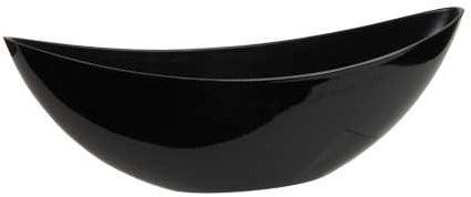 Bootschaal groot halfhoog Zwart 39x12x13 cm, Huis en Inrichting, Woonaccessoires | Kunstplanten en Kunstbloemen, Nieuw