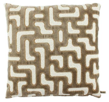 Kussen Claudi Blanka Taupe - 45x45, Nieuw