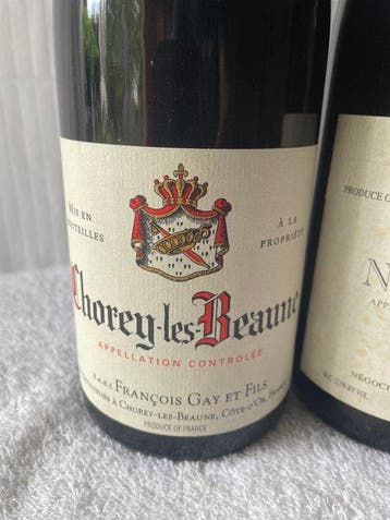 1999 , 2012 Nuits-Saint-Georges & 2005 Gay Chorey-les-Beaune