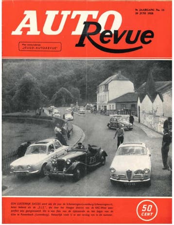 1958 AUTO REVUE MAGAZINE 14 NEDERLANDS, Ophalen of Verzenden