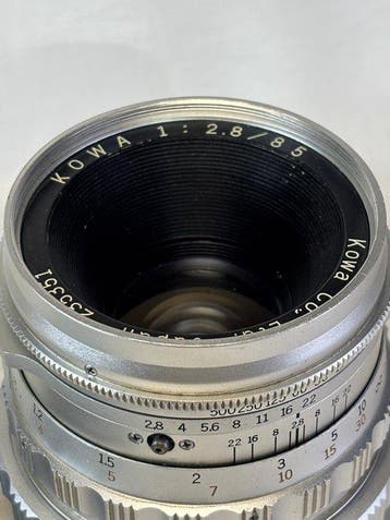 Kowa 2.8/85 mm voor Kowa Six camera Objectif d’appareil, Nieuw