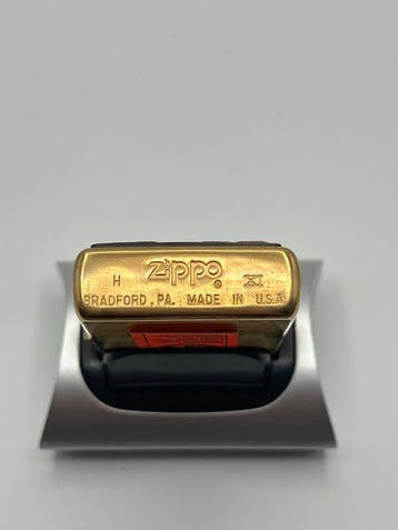 Zippo - Barrett-Smythe King Cobra Solid Brass 1995 (H XI)