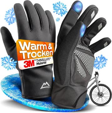 2dekans | Nextcover® Winter fietshandschoenen - ThermoShield, Ophalen of Verzenden, Nieuw