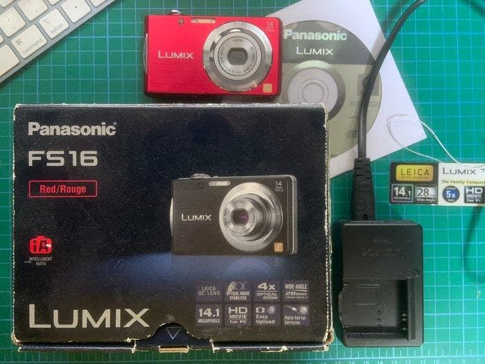 Panasonic DMC-FS16 Digitale compact camera, Audio, Tv en Foto, Fotocamera's Digitaal