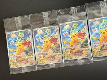 5 Card - Pikachu Promo #001/SV-P - Sealed Promo card, Foil