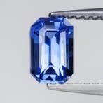 1 pcs Blauw Saffier - 1.05 ct - Asian Institute of, Nieuw