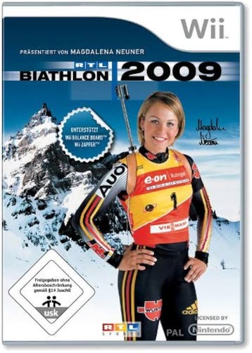 RTL Biathlon (Buitenlands Doosje) (Wii Games), Games en Spelcomputers, Games | Nintendo Wii, Ophalen of Verzenden, Zo goed als nieuw