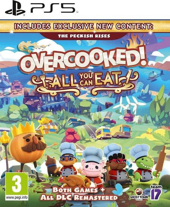 Overcooked! All You Can Eat (Nieuw) (PS5 Games), Games en Spelcomputers, Games | Sony PlayStation 5, Nieuw, Ophalen of Verzenden