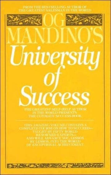University of Success 9780553345353 Og Mandino, Boeken, Verzenden, Zo goed als nieuw, Og Mandino